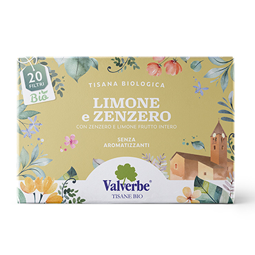 TISANA BIO LIMONE E ZENZERO 20 FILTRI